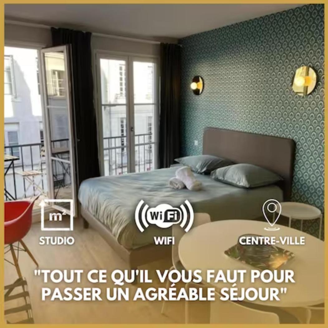 Апартаменты Chaleureux Studio * Neuf * Hypercentre * Wifi * Орлеан Экстерьер фото